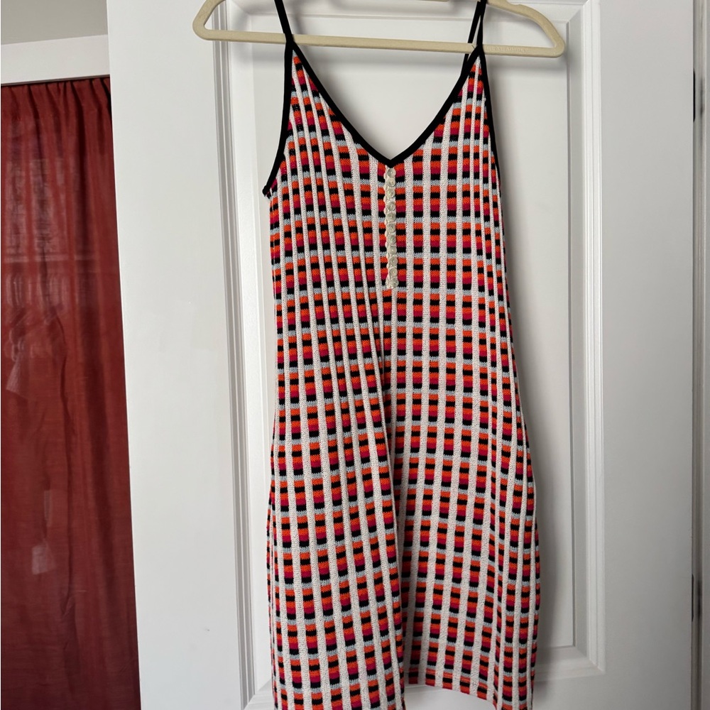 Zara Multicolor Striped Mini Dress
